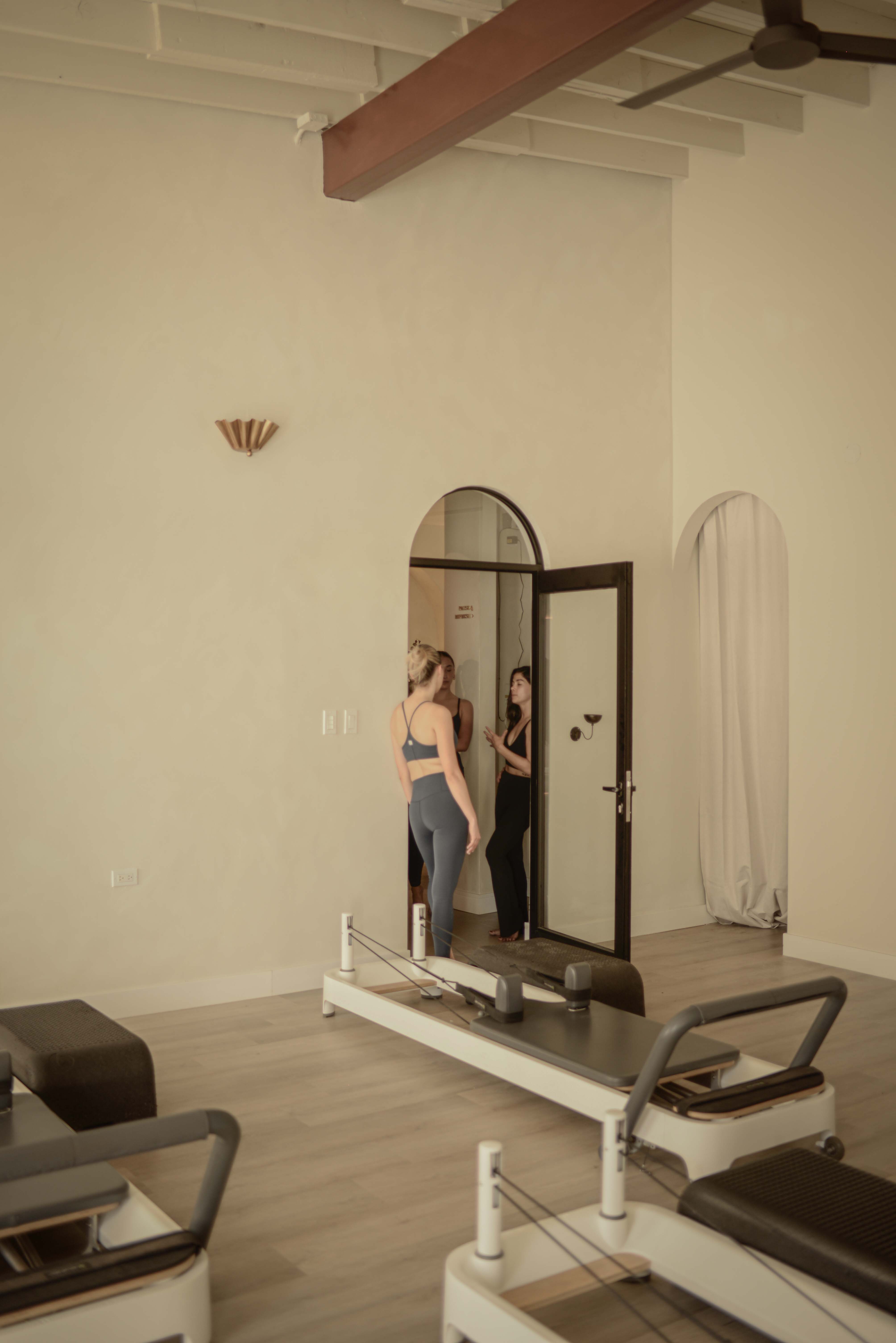 Espacio del estudio Wellnest Pilates y Yoga Tijuana